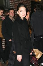 ALEXA DAVALOS Arrives at Late Show with Stephen Colbert in New York 01/05/2017