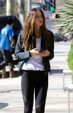 ALEXIS REN Out and About in Brentwood 01/25/2017