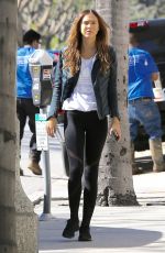 ALEXIS REN Out and About in Brentwood 01/25/2017
