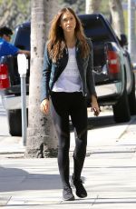 ALEXIS REN Out and About in Brentwood 01/25/2017