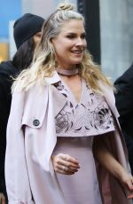 ALI LARTER at Arrives at AOL Studios in New York 01/26/2017