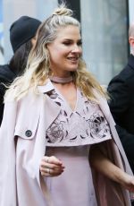 ALI LARTER at Arrives at AOL Studios in New York 01/26/2017