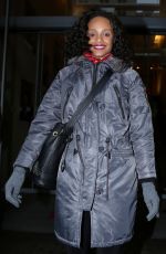 ALICIA AYLIES at RTL Radio Studios in Paris 01/02/2017