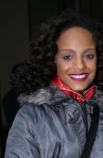 ALICIA AYLIES at RTL Radio Studios in Paris 01/02/2017