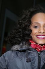 ALICIA AYLIES at RTL Radio Studios in Paris 01/02/2017