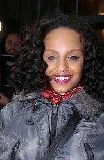 ALICIA AYLIES at RTL Radio Studios in Paris 01/02/2017