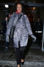 ALICIA AYLIES at RTL Radio Studios in Paris 01/02/2017