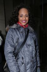 ALICIA AYLIES at RTL Radio Studios in Paris 01/02/2017