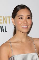 ALICIA HANNAH at Moet Moment Pre Golden Globe Party in Los Angeles 01/04/2017