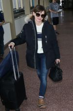 ALISON BRIE and Dave Franco Arrives in Salt Lake City 01/21/2017
