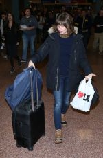 ALISON BRIE at Airport in Salt Lake City 01/20/2017