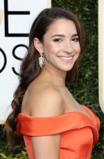ALY RAISMAN at 74th Annual Golden Globe Awards in Beverly Hills 01/08/2017
