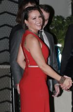 ALYSSA MILANO at CAA Golden Globes Party at Sunset Tower Hotel in Los Angeles 01/08/2017