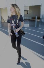 AMBER HEARD at Los Angeles International Airport 01/29/2017