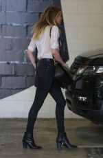 AMBER HEARD Out and About in Beverly Hills 01/30/2017