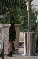AMBER HEARD Out and About in Beverly Hills 01/30/2017