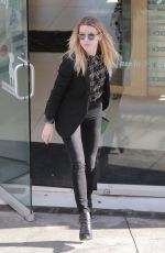 AMBER HEARD Out and About in West Hollywood 01/23/2017