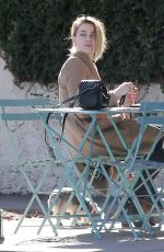 AMBER HEARD Out for Lunch in Los Feliz 01/26/2017