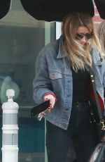 AMBER HEARD Out in Los Angeles 01/15/2017