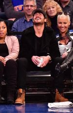 AMBER ROSE at Knicks Game in New York 01/16/2017