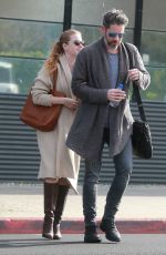 AMY ADAMS and Darren Le Gallo Out shopping in Beverly Hills 01/24/2017