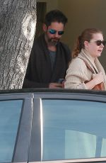 AMY ADAMS and Darren Le Gallo Out shopping in Beverly Hills 01/24/2017