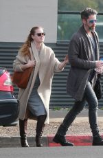 AMY ADAMS and Darren Le Gallo Out shopping in Beverly Hills 01/24/2017
