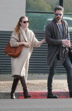 AMY ADAMS and Darren Le Gallo Out shopping in Beverly Hills 01/24/2017