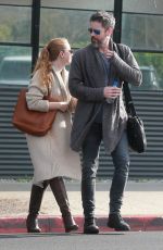 AMY ADAMS and Darren Le Gallo Out shopping in Beverly Hills 01/24/2017