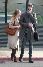AMY ADAMS and Darren Le Gallo Out shopping in Beverly Hills 01/24/2017