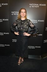 AMY ADAMS at 2016 National Board of Review Gala in New York 01/04/2017