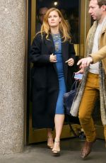 AMY ADAMS Leaves NBC Studios in New York 01/04/2017