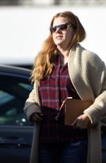 AMY ADAMS Out for Breakfast at Griddle Cafe in Los Angeles 01/13/2017