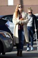AMY ADAMS Out for Breakfast at Griddle Cafe in Los Angeles 01/13/2017