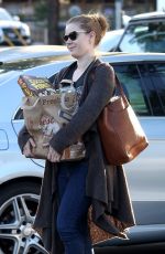 AMY ADAMS Out Shopping in Beverly Hills 01/17/2017