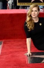 AMY ADAMS Recieves Her Star on Hollywood Walk of Fame 01/11/2017