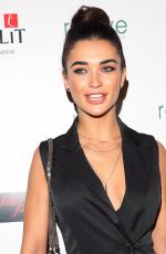 AMY JACKSON at Lalit Hotel Launch Party in London 01/26/2017