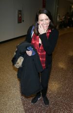 AMY LANDECKER Arrives in Salt Lake City 01/22/2017