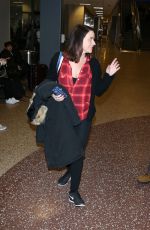 AMY LANDECKER Arrives in Salt Lake City 01/22/2017