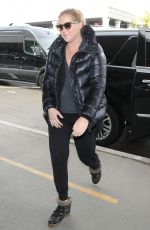 AMY SCHUMER at Los Angeles International Airport 01/09/2017