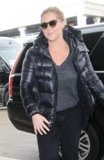 AMY SCHUMER at Los Angeles International Airport 01/09/2017