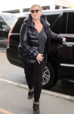 AMY SCHUMER at Los Angeles International Airport 01/09/2017