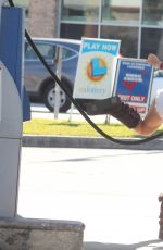 ANA BRAGA at a Gas Station in Studio City 01/30/2017