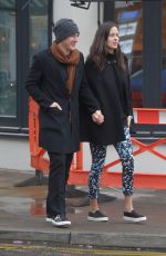 ANA IVANOVIC and Bastian Schweinsteiger Out in Cheshire 01/13/2017