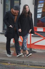 ANA IVANOVIC and Bastian Schweinsteiger Out in Cheshire 01/13/2017