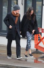 ANA IVANOVIC and Bastian Schweinsteiger Out in Cheshire 01/13/2017