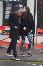 ANA IVANOVIC and Bastian Schweinsteiger Out in Cheshire 01/13/2017