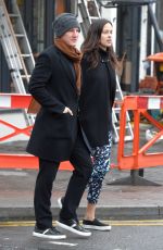 ANA IVANOVIC and Bastian Schweinsteiger Out in Cheshire 01/13/2017
