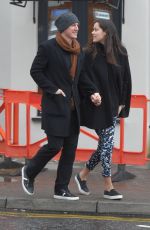 ANA IVANOVIC and Bastian Schweinsteiger Out in Cheshire 01/13/2017
