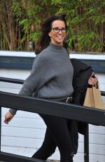 ANDREA MCLEAN Leaves ITV Studios in London 01/03/2017